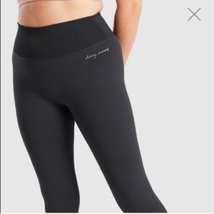 Whitney Simmons X Gymshark Rib Waist Leggings